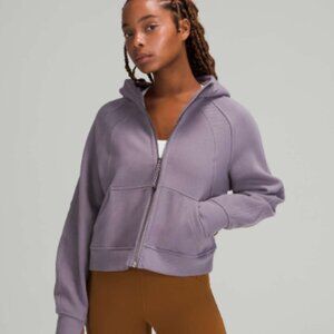 Lululemon Scuba Oversized Full Zip - Dusky Lavender